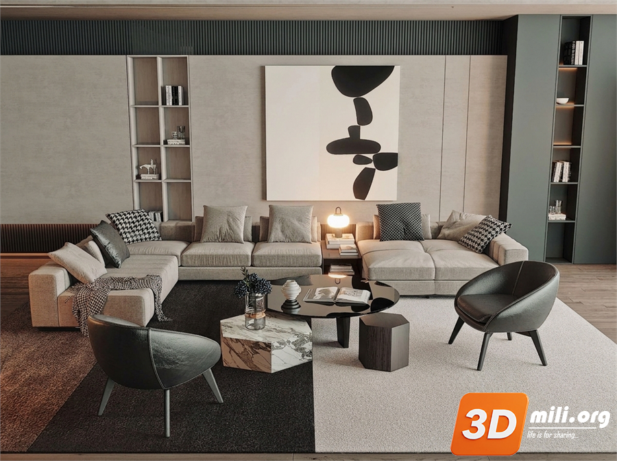 Sofa Minotti Skp Files 
